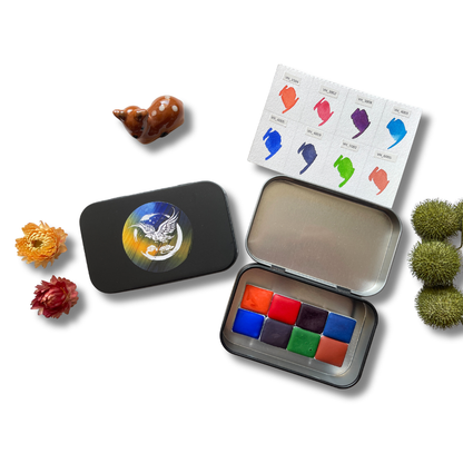 Watercolor Paints – Starter Edition (8 colors with box) S7