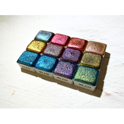 Watercolor Paints – Chameleon Edition (12 colors with box) C1