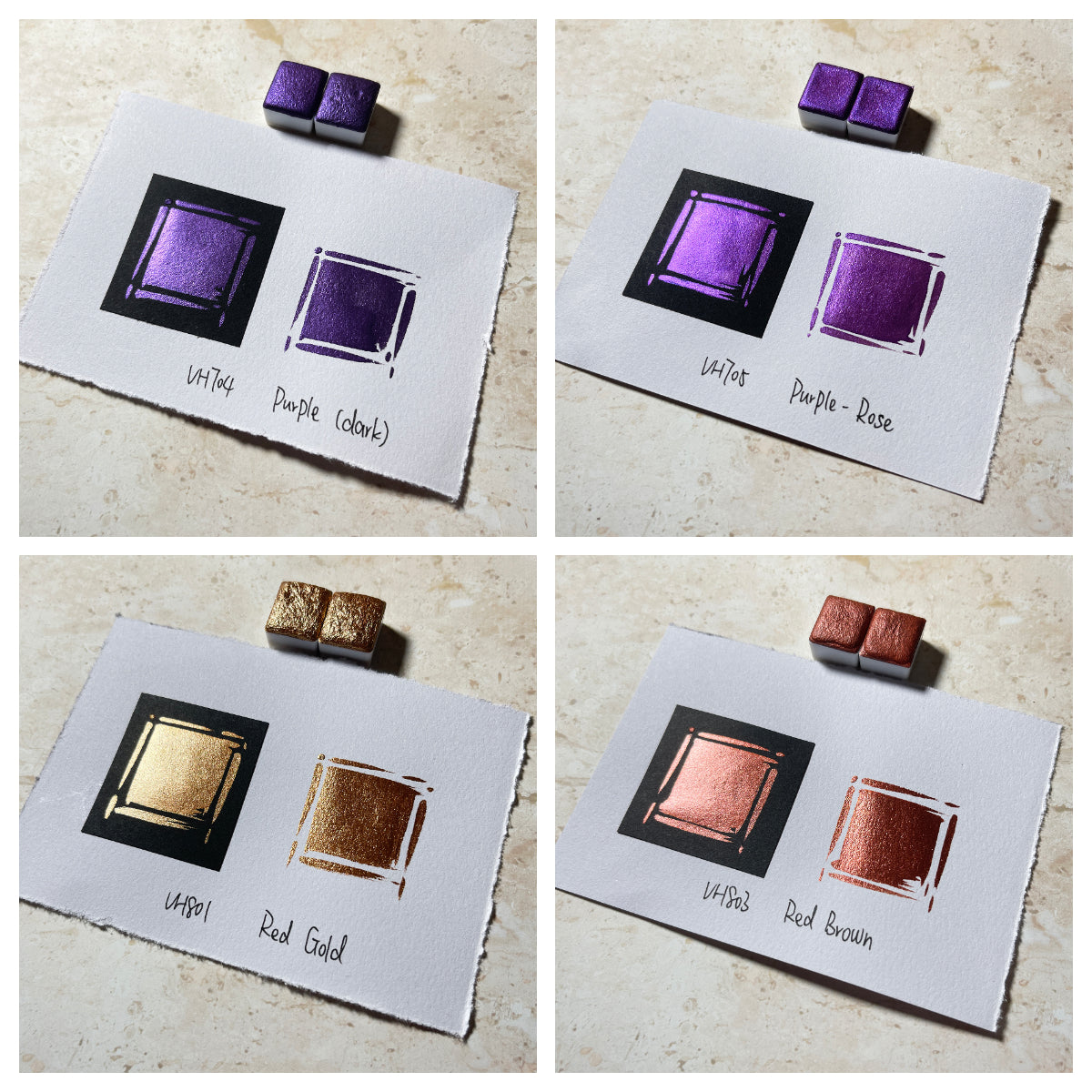 Watercolor Paints – Metallic Edition (36 colors without box) M27