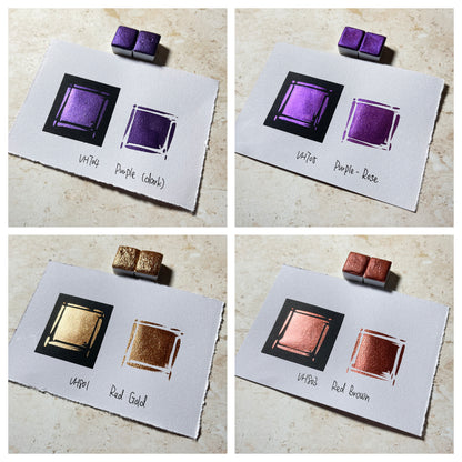 Watercolor Paints – Metallic Edition (36 colors without box) M27