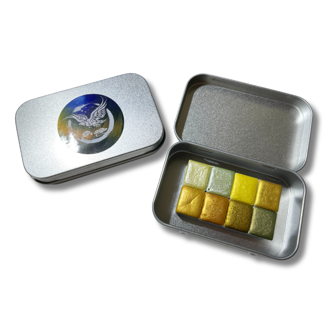Watercolor Paints – Metallic Edition (8 colors with box) M12