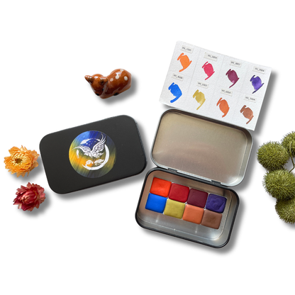 Watercolor Paints – Starter Edition (8 colors with box) S8