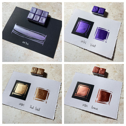 Watercolor Paints – Metallic Edition (36 colors without box) M39