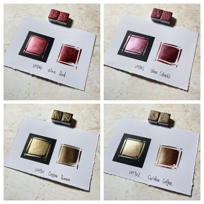 Watercolor Paints – Metallic Edition (36 colors without box) M27
