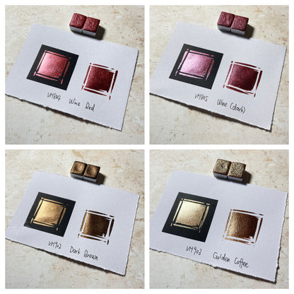Watercolor Paints – Metallic Edition (36 colors without box) M39