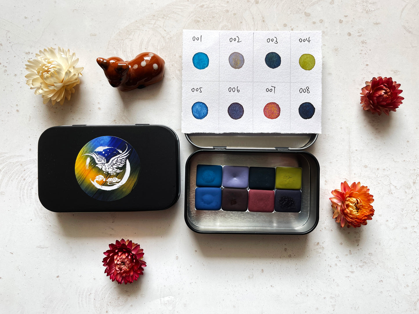 Watercolor Paints – Limited Edition (8 colors with box) L1