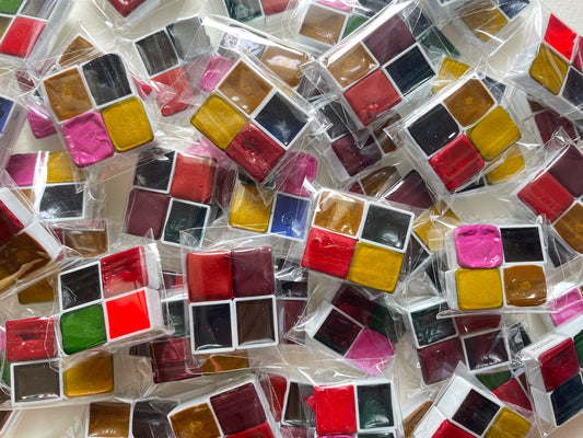 Watercolor Paints – Honey – 4-Color Sample Set – P4