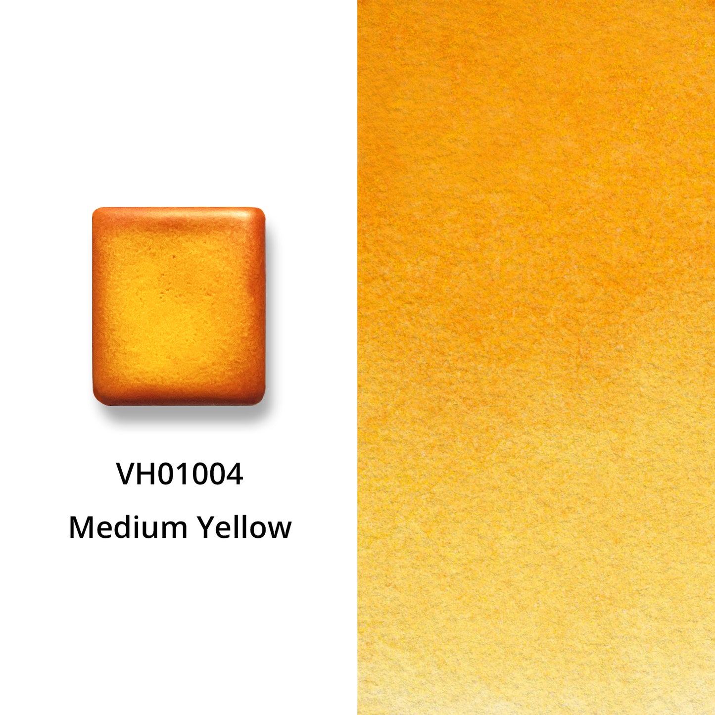 Watercolor Paints - Honey - Yellow Medium - VH01004