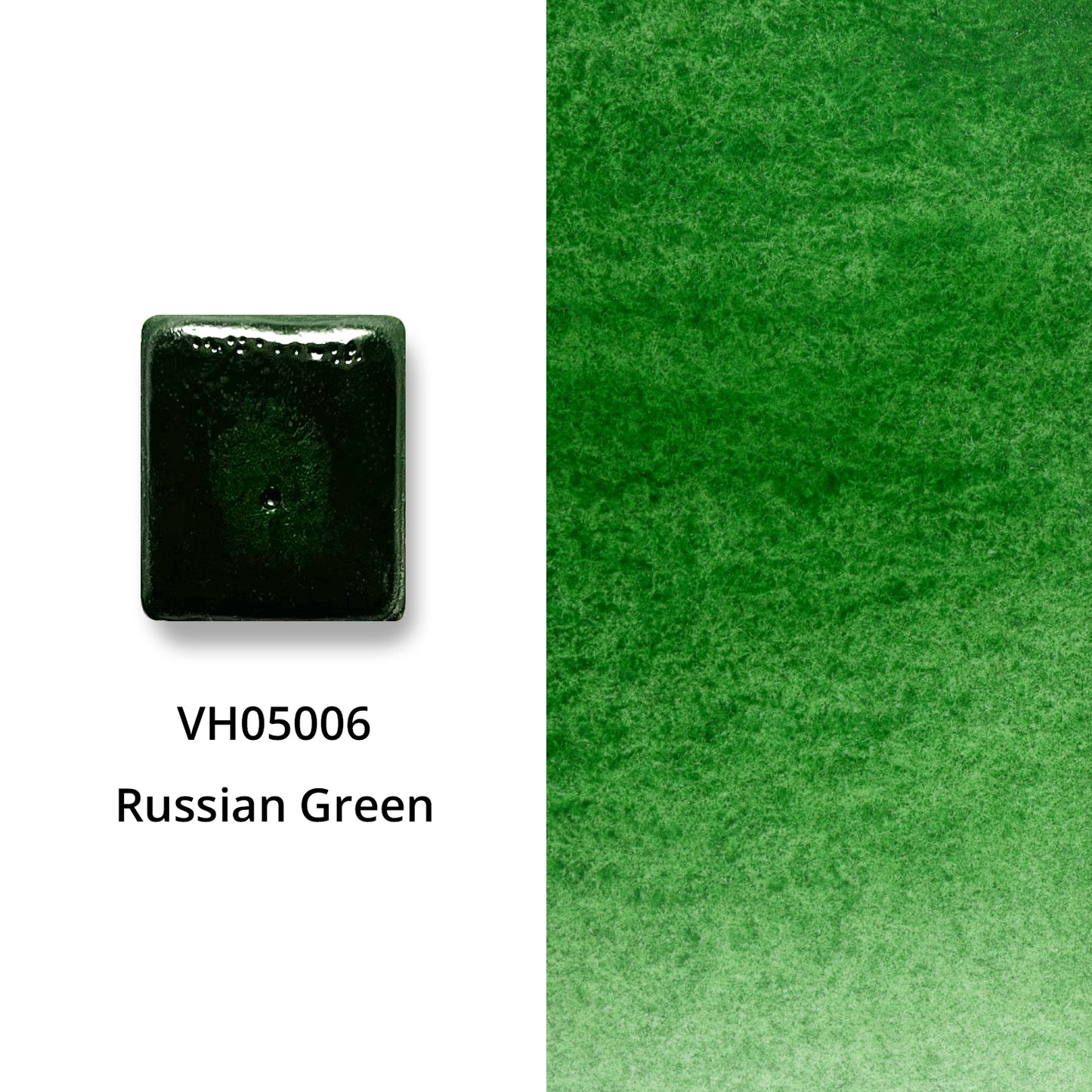 Watercolor Paints - Honey - Russian Green - VH05006