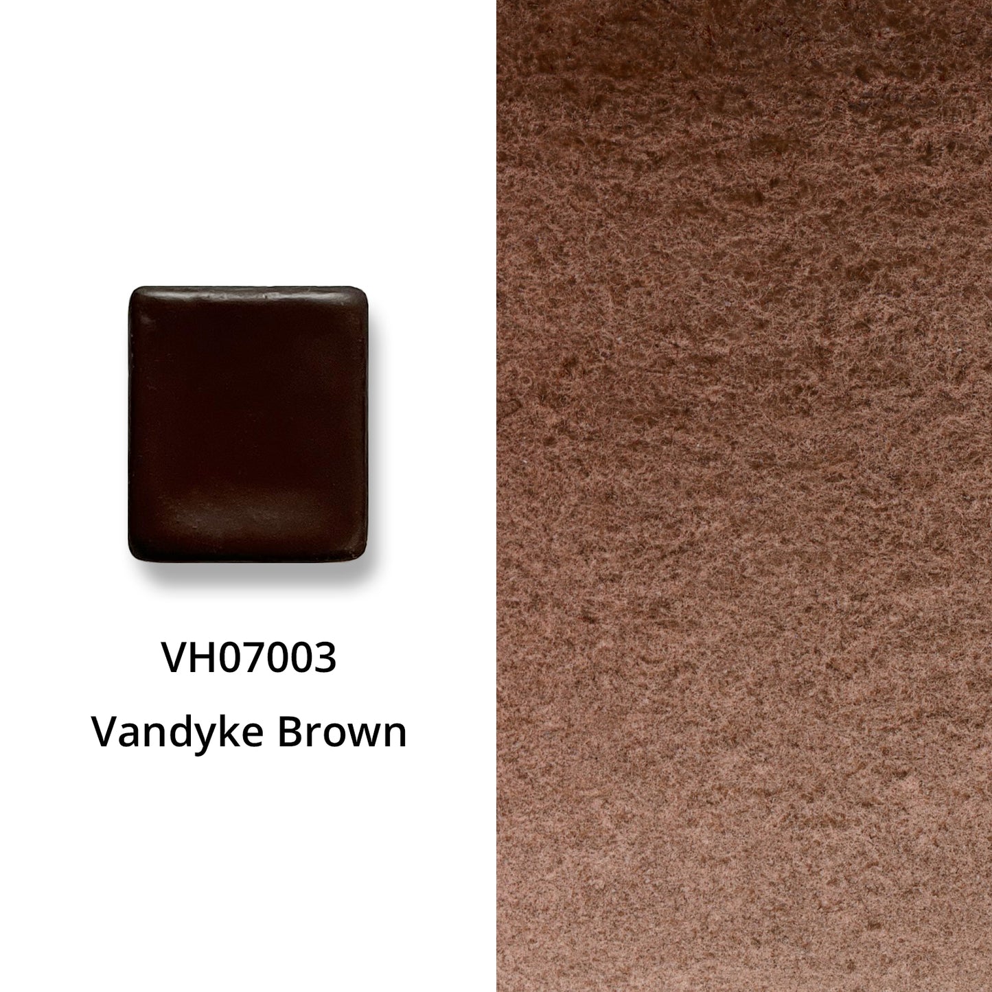 Watercolor Paints - Honey - Van Dyck Brown - VH07003