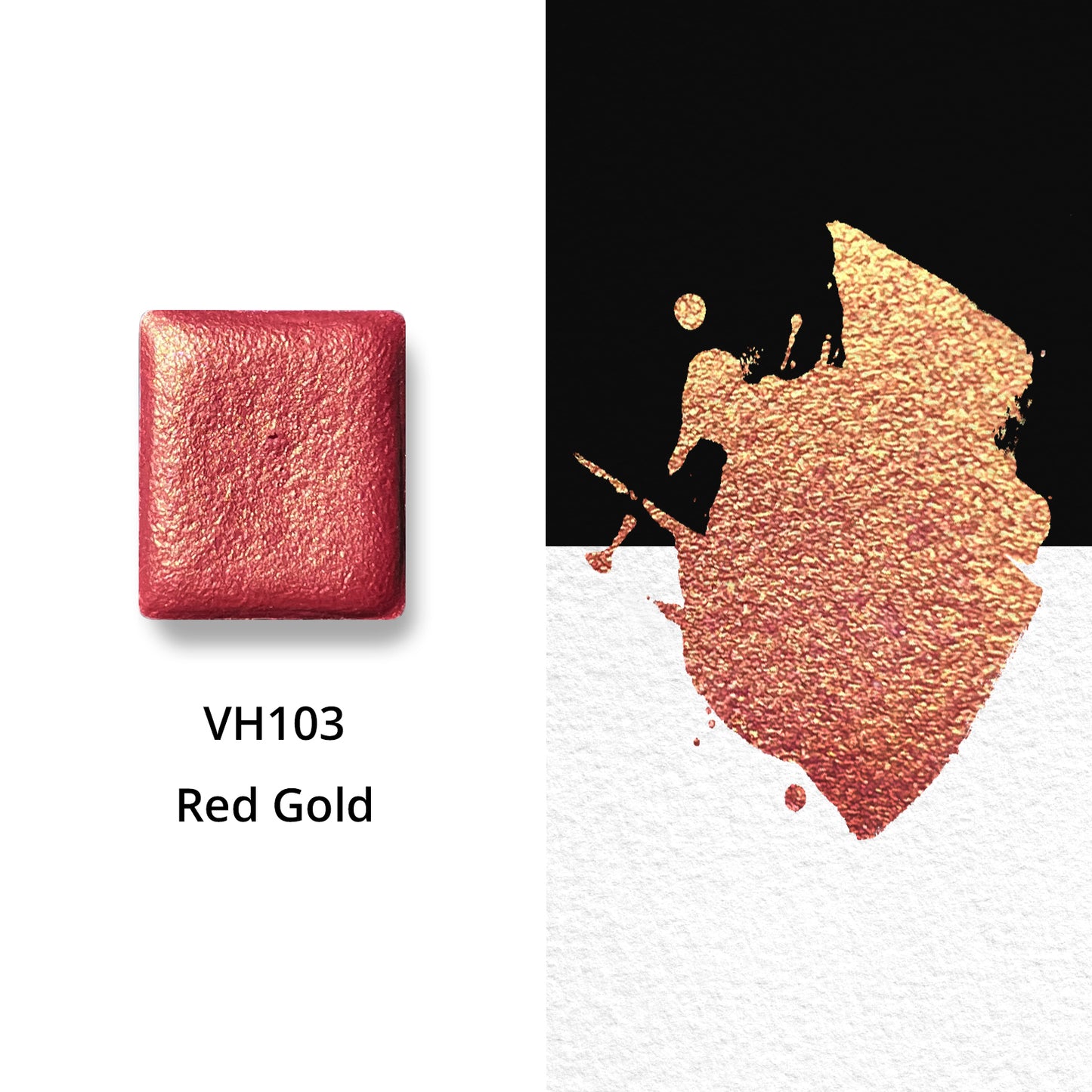 Watercolor Paints – Metallic Edition (8 colors with box) M4