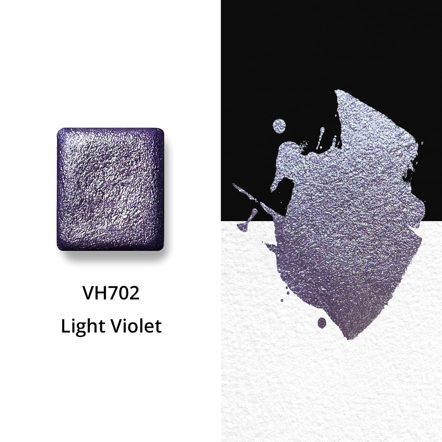 Watercolor Paints - Metallic - Light Violet - VH702