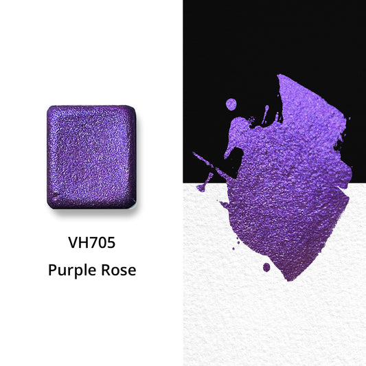 Watercolor Paints - Metallic - Violet Pink - VH705